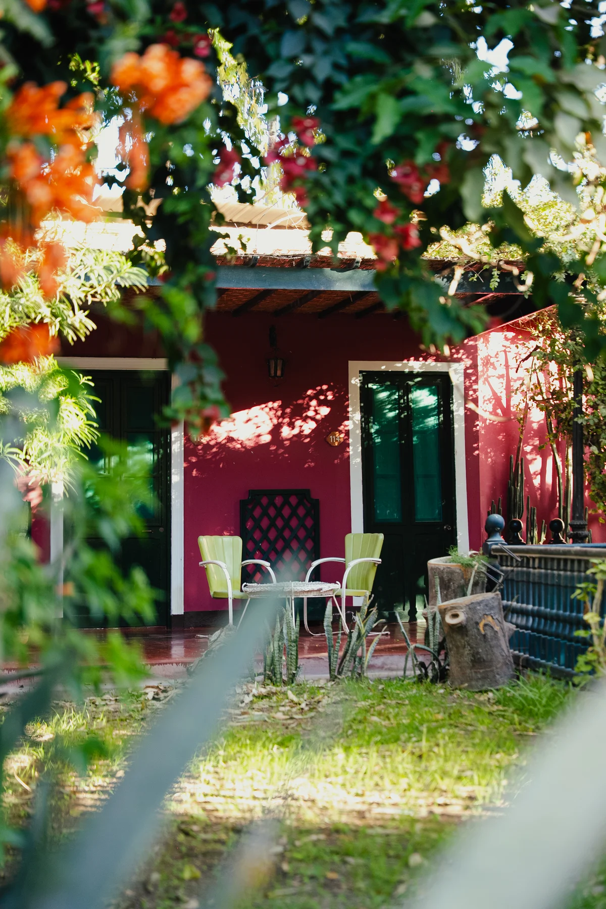 Exterior de la hacienda