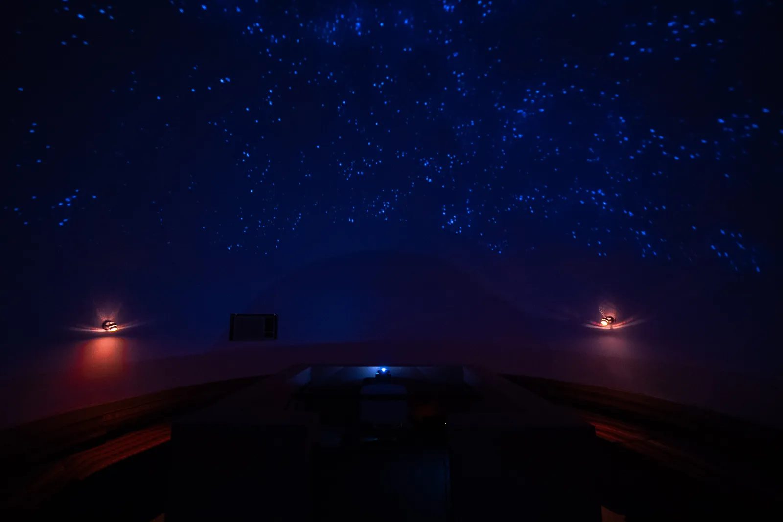 Cúpula estrellada del planetario